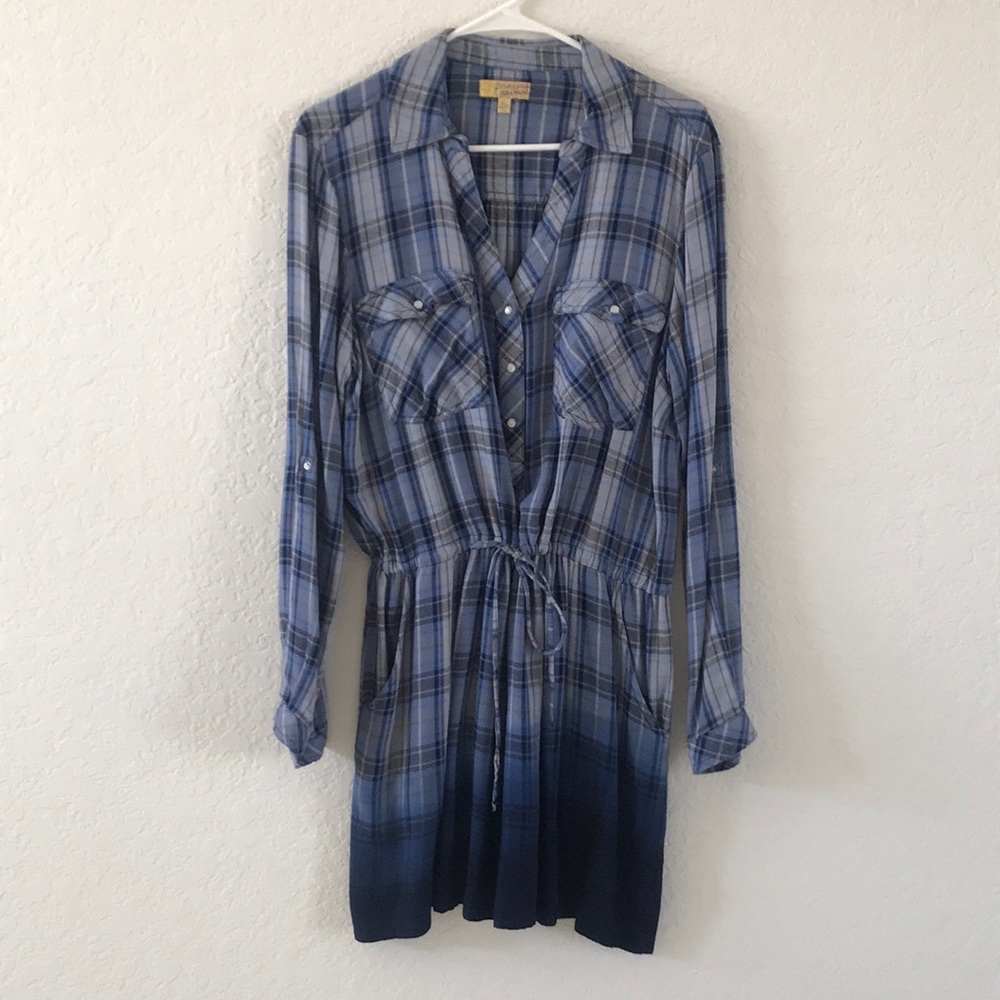 Princess by Vera Wang Plaid Fade Dress. Size XL.